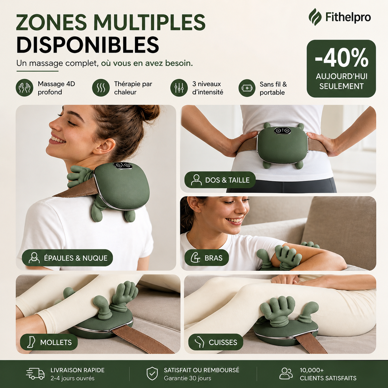 Fithelpro™ Masageur Cervical